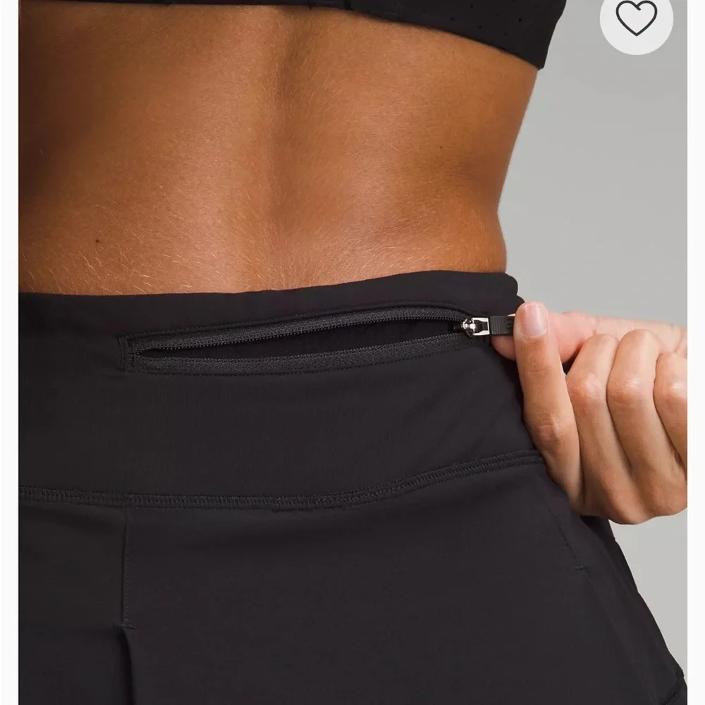Lululemon size 10 black Pace Rival Mid-Rise Skirt
Long - Picture 3 of 14